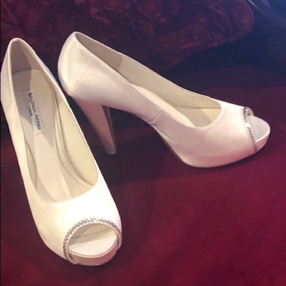 Benjamin Adams satin formal shoes